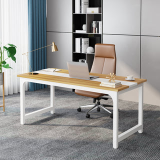 Simple Conference Table, Rectangular Meeting Table Computer Desk
