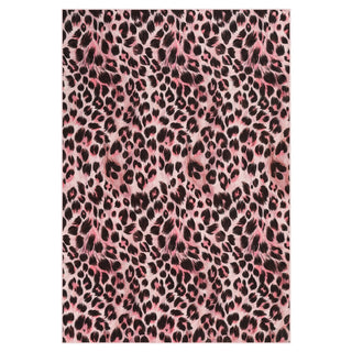 5x7/8x10 Leopard Print Area Rug, Animal Soft Carpet Machine Washable Cheetah Rug for Living Room, Oeko-Tex Certified
