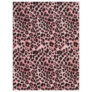 5x7/8x10 Leopard Print Area Rug, Animal Soft Carpet Machine Washable Cheetah Rug for Living Room, Oeko-Tex Certified