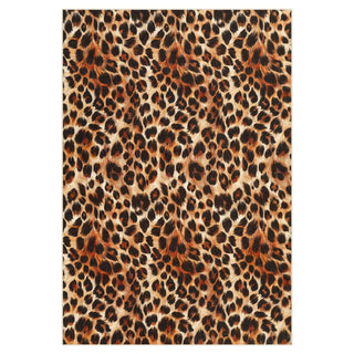 5x7/8x10 Leopard Print Area Rug, Animal Soft Carpet Machine Washable Cheetah Rug for Living Room, Oeko-Tex Certified