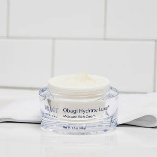 Obagi Hydrate Luxe Moisture-Rich Cream 1.7 oz – Overnight Hydrating Face Moisturizer