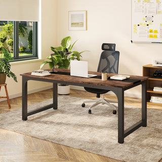 Simple Conference Table, Rectangular Meeting Table Computer Desk