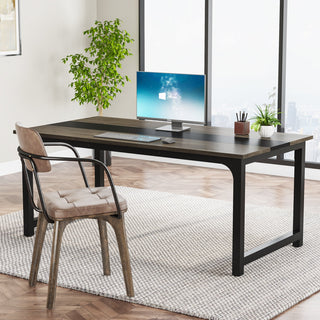 Simple Conference Table, Rectangular Meeting Table Computer Desk